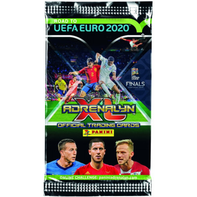 1 пакетик (6 карточек) по коллекции Panini Road to Euro 2020 Adrenalyn XL