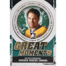 ПЕТЕР ФОРСБЕРГ (Швеция) 2011 ITG Canada vs The World Great Moments