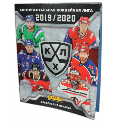 Альбом для наклеек 2019-20 Panini КХЛ 12 сезон.