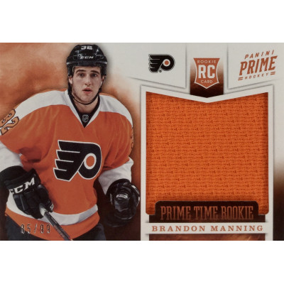 БРЭНДОН МЭННИНГ (Филадельфия) 2012-13 Panini Prime Time Rookie Jersey