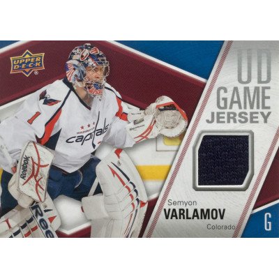 СЕМЕН ВАРЛАМОВ (Колорадо) 2011-12 UD Series 1 Game Jersey