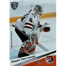 МАРЕК ЛАНГХАМЕР (Амур) 2020-21 Sereal КХЛ 13 сезон