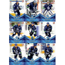 ДИНАМО (Москва) комплект 28 карточек 2011-12 SeReal КХЛ 4 сезон.