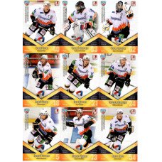 СЕВЕРСТАЛЬ (Череповец) комплект 27 карточек 2011-12 SeReal КХЛ 4 сезон.