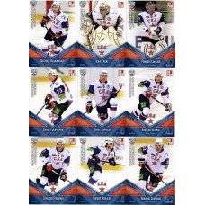 СКА (Санкт-Петербург) комплект 28 карточек 2011-12 SeReal КХЛ 4 сезон.