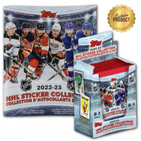 Альбом и блок наклеек НХЛ 2022-23 / Topps NHL Sticker Collection