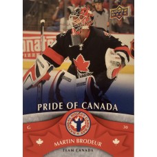 МАРТИН БРОДЕР (Канада) 2013 UD National Hockey Card Day