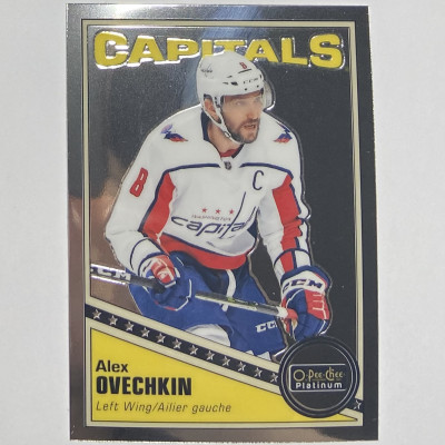 АЛЕКСАНДР ОВЕЧКИН (Вашингтон) 2019-20 O-Pee-Chee Platinum (Silver)