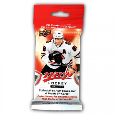 Пакетик карточек Upper Deck MVP Hockey 2021-22 Fat Pack (28 карточек) Пакетик карточек Upper Deck MVP Hockey 2021-22 Fat Pack (28 карточек)