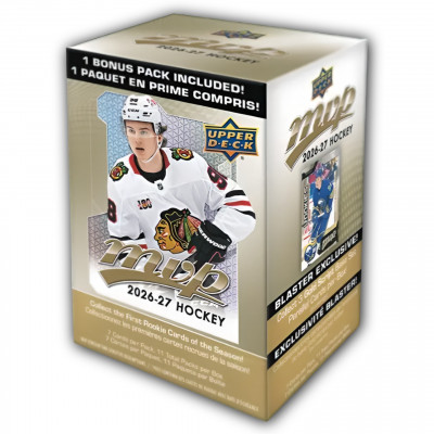 Бокс карточек Upper Deck НХЛ MVP Hockey Blaster Box 2026-27 (11 пакетиков)